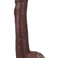 Signature Cocks Ultraskyn Anton Harden Dildo 11in - Chocolate