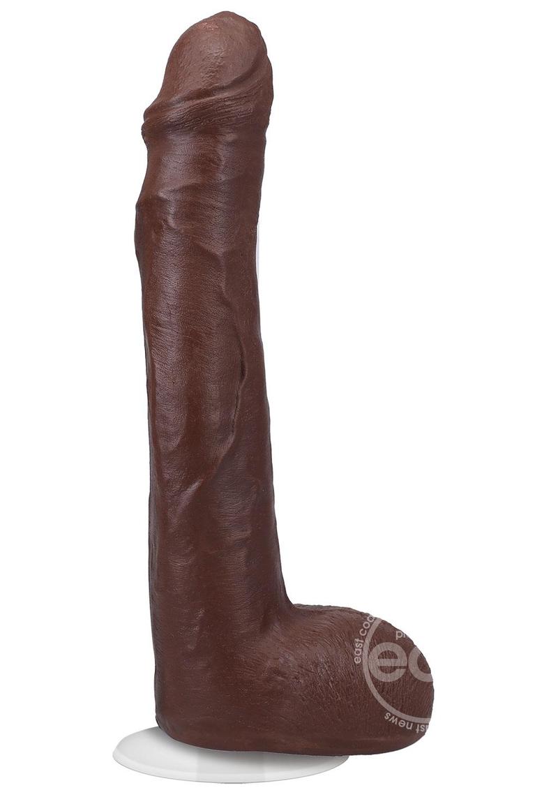 Signature Cocks Ultraskyn Anton Harden Dildo 11in - Chocolate