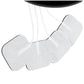 Lux Fetish Electro-Sex Kit with Stimulation Pads - Black/Silver
