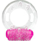 Play with Me Arouser Vibrating Cock Ring - Pink