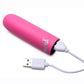 Bang! 10X Rechargeable Vibrating Bullet - Pink