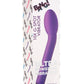 Bang! 10X Rechargeable Silicone G-Spot Vibrator - Purple