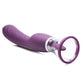 Inmi Shegasm Rechargeable Silicone Licking & Sucking Vibrator - Purple