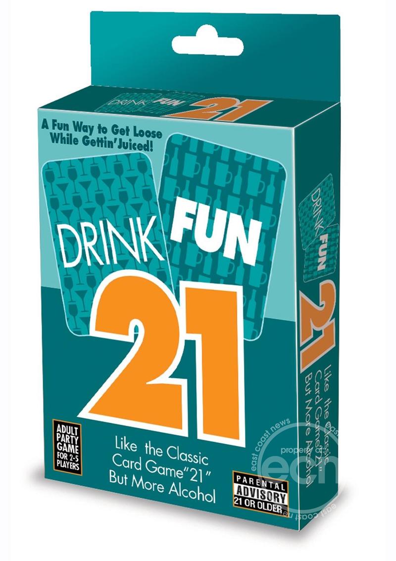 Drink Fun 21 Card Game