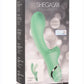 Inmi Shegasm Minty Rechargeable Silicone Suction Rabbit Vibrator - Teal