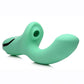 Inmi Shegasm Minty Rechargeable Silicone Suction Rabbit Vibrator - Teal