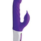Inmi Flipper Flicker Rechargeable Silicone Clitoral Stimulating Rabbit Vibrator - Purple