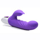 Inmi Flipper Flicker Rechargeable Silicone Clitoral Stimulating Rabbit Vibrator - Purple