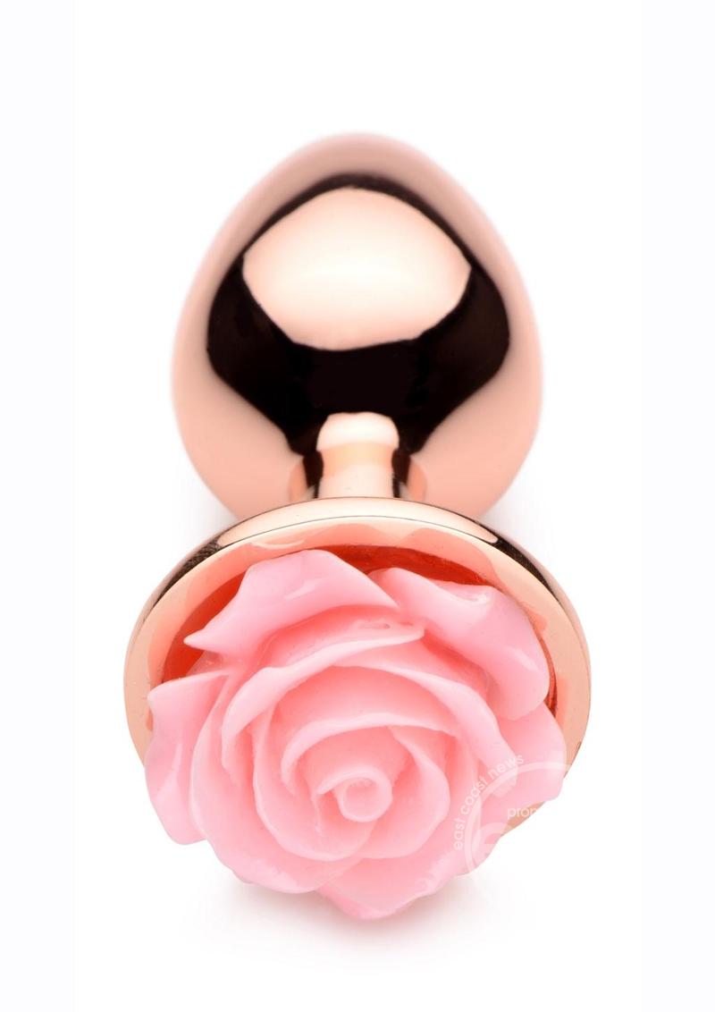 Booty Sparks Aluminum Anal Plug - Small - Pink/Rose Gold – House of Fantasy