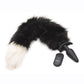 Tailz Interchangeable Fox Tail Accessory<br>- Black/White