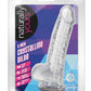 Naturally Yours Crystalline Dildo 6in - Diamond