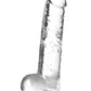 Naturally Yours Crystalline Dildo 7in - Diamond