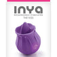 Inya The Kiss Rechargeable Silicone Clitoral Stimulator - Purple