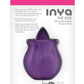 Inya The Kiss Rechargeable Silicone Clitoral Stimulator - Purple