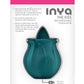 Inya The Kiss Rechargeable Silicone Clitoral Stimulator - Teal