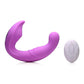 Inmi 5x Come Hither Rechargeable Silicone Vibrator with Remote Control - Purple