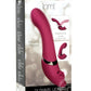 Inmi 7X Swivel Licker 180 Rotating Silicone Licking Vibrator - Pink