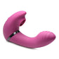 Inmi 7X Swivel Licker 180 Rotating Silicone Licking Vibrator - Pink