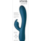 Inya Love Bunny Rechargeable Silicone Rabbit Vibrator - Teal