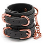 Bondage Couture Wrist Cuffs - Black