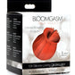 Inmi Bloomgasm Wild Violet Rechargeable Silicone 10X Licking Stimulator - Red