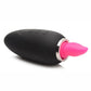 Inmi Lickgasm Mini 10X Licking & Sucking Rechargeable Silicone Clitoral Stimulator - Black/Pink