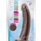 Au Naturel Jack Dildo with Suction Cup 7in - Chocolate