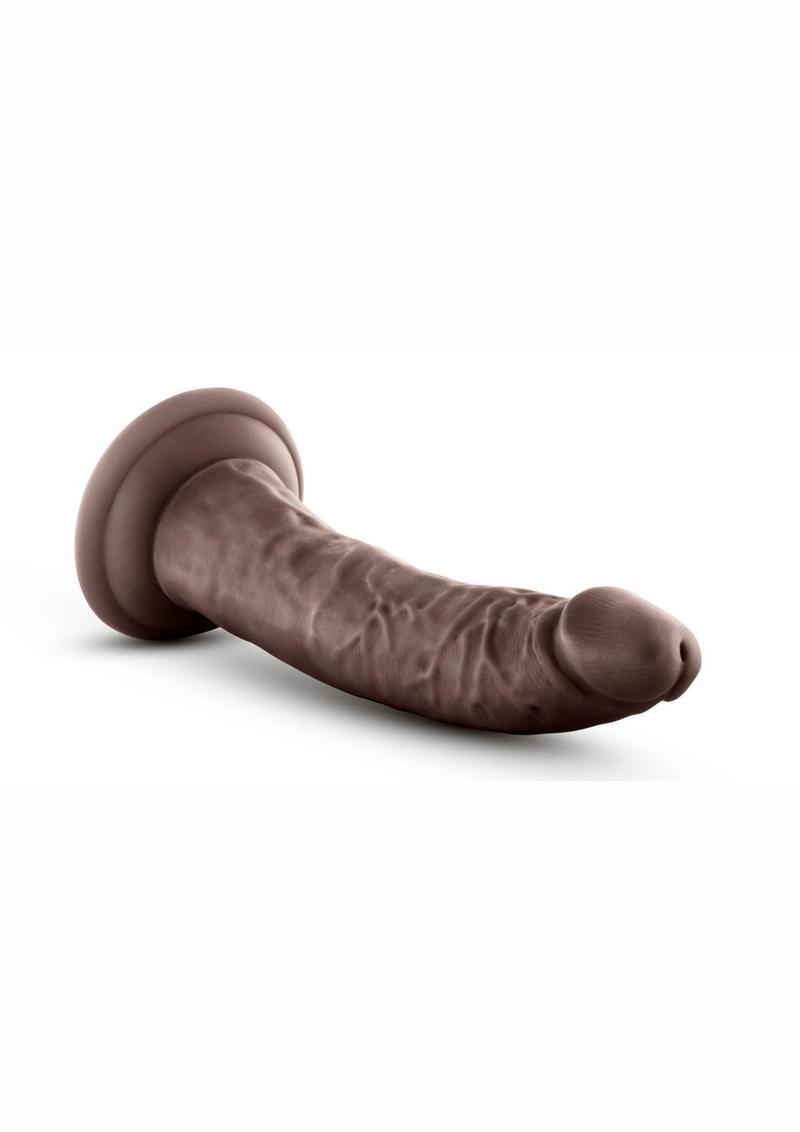 Au Naturel Jack Dildo with Suction Cup 7in - Chocolate