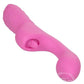 Rechargeable Butterfly Kiss Silicone Clitoral Flicker Vibrator - Pink