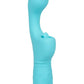 Rechargeable Butterfly Kiss Silicone Clitoral Flicker Vibrator - Blue
