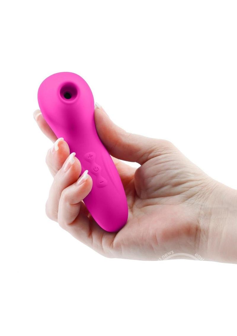 Revel Vera Rechargeable Silicone Clitoral Stimulator - Pink