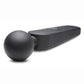 Master Series Thunder Wand 72X Rechargeable Silicone Heating Wand Massager - Black