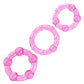 Island Rings Cock Rings (3 piece set) - Pink