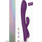 Bunny & Clyde Rechargeable Silicone Rabbit Vibrator - Purple Rain