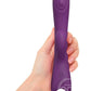 Bunny & Clyde Rechargeable Silicone Rabbit Vibrator - Purple Rain