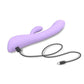 Bunny & Clyde Rechargeable Silicone Rabbit Vibrator - Viva Mauve