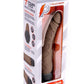 Powercocks Silicone Realistic Vibrator 7in - Chocolate