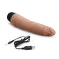 Powercocks Silicone Realistic Vibrator 7in - Caramel