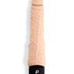 Powercocks Silicone Realistic Vibrator 7in - Vanilla