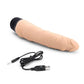 Powercocks Silicone Realistic Vibrator 7in - Vanilla