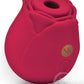 Secret Kisses Rosegasm Air Rechargeable Silicone Clitoral Stimulator - Red