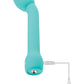 Adam & Eve Rechargeable Silicone G-Gasm Delight - Teal