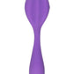 Wellness Duo Rechargeable Silicone Couples Vibrator - Purple