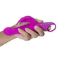 Aria Naughty AF Silicone Vibrator - Plum