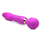 Wand Essential Ultra Thrust-Her Deluxe Rechargeable Silicone Thrusting & Vibrating Wand - Purple