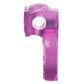 Intimate Butterfly Ring Vibrating Cock Ring with Clitoral Stimulation - Purple