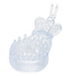 Wireless Butterfly Ring Vibrating Cock Ring with Clitoral Stimulation - Clear