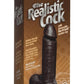 The Realistic Cock Dildo 8in - Chocolate