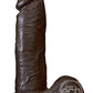 The Realistic Cock Dildo 8in - Chocolate