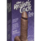 The Realistic Cock Dildo 8in - Caramel